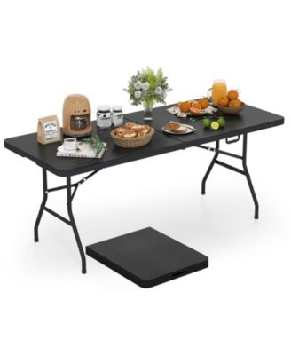 Portable Folding HDPE Table with Carrying Handle