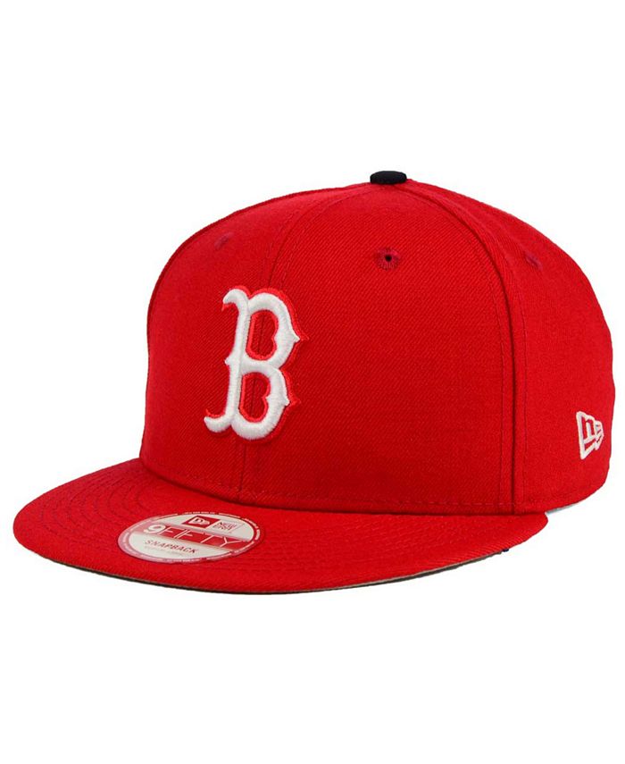 New Era Boston Red Sox All American Patch 9FIFTY Snapback Cap - Macy's