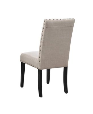 Crispin Beige Solid Wood Dining Chair