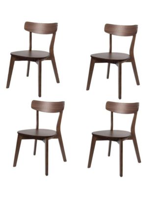 Gabby Wood Dining Chair (Set of 4)