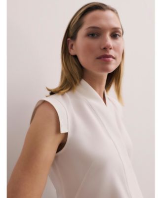 Women's Bowery Sleeveless Silk Blouse