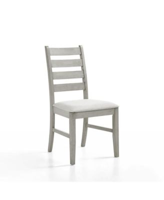 Pascal Wood Dining Chair in Driftwood (Set of 2)