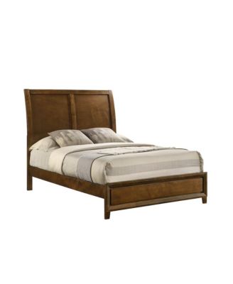 Ballard Wood Panel Bed in Walnut