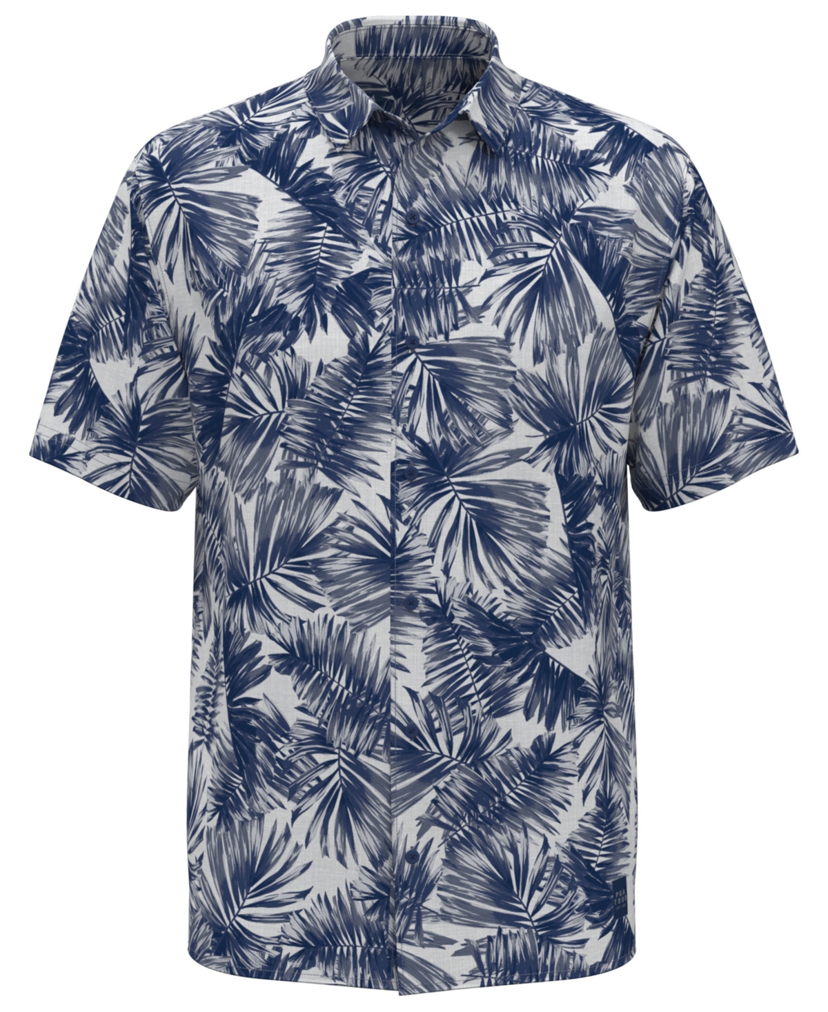 Pga Tour Men's Shadow Palm Print Golf Shirt