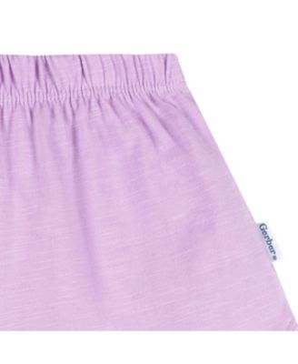 Baby Girls 2-Piece Pocket Tee and Shorts Set