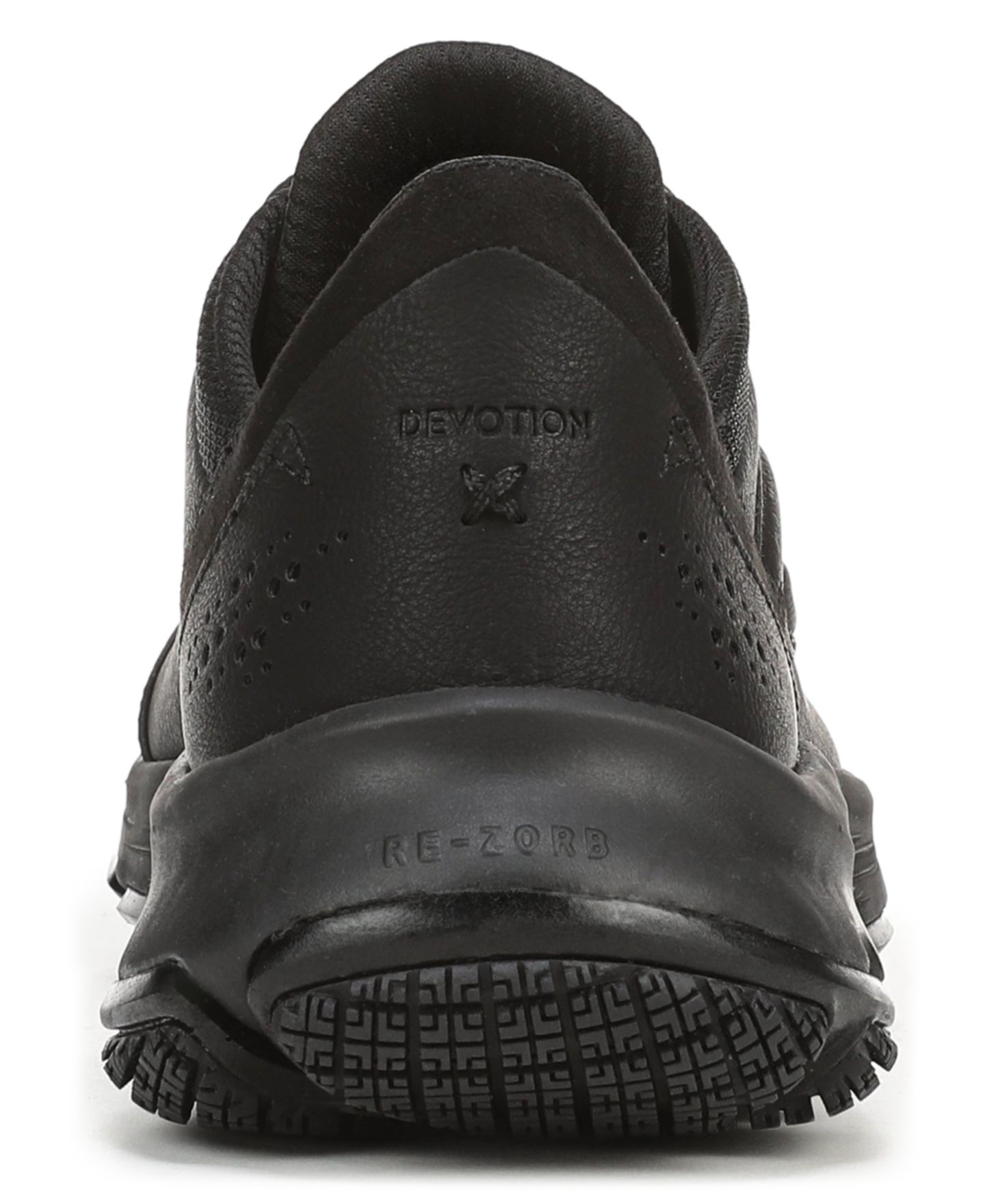 Женские кроссовки Ryka Devotion Sr Slip-Resistant Walking, цвет: Чёрный кожаный — фото 3
