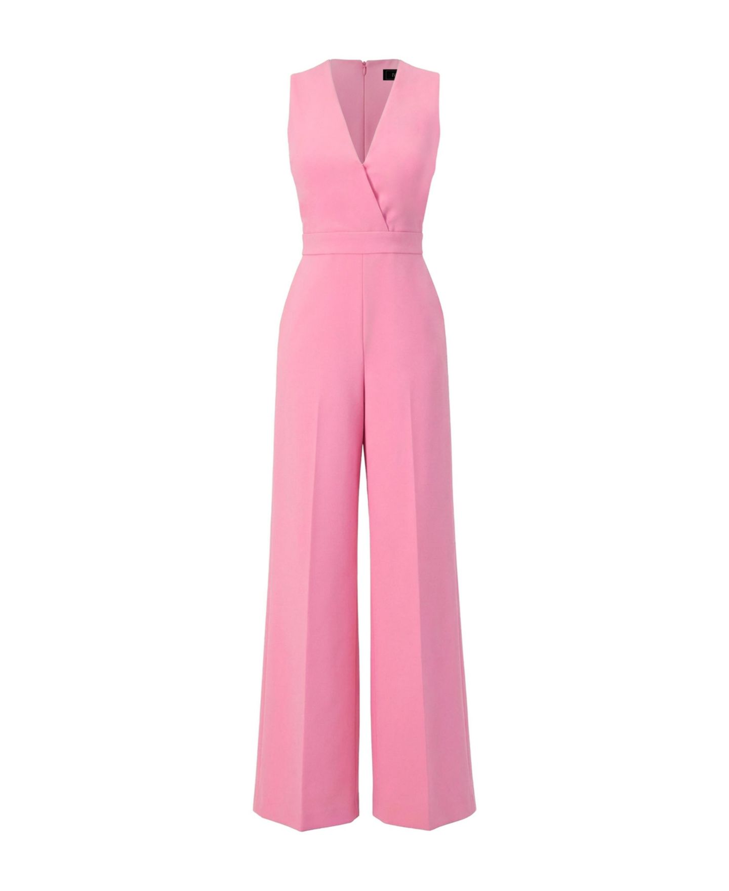 Женский комбинезон Ivonne V-Neck Sleeveless Wide-Leg Jumpsuit, цвет: Розовый — фото 6