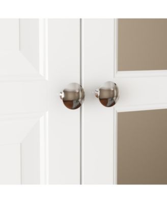 Big Wardrobe Armoires With Mirror, Drawers, Shelves.