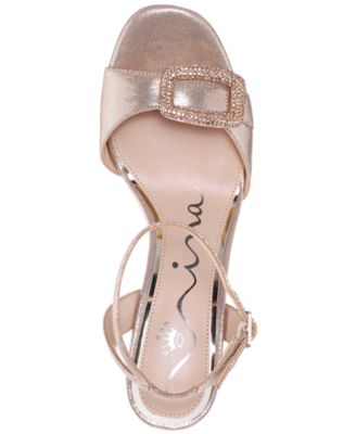 Gold Nina Shoes | Macy's