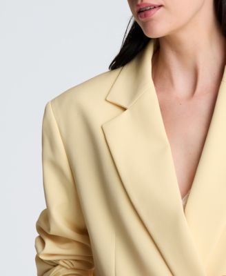 Women's Double-Breasted Boyfriend Jacket