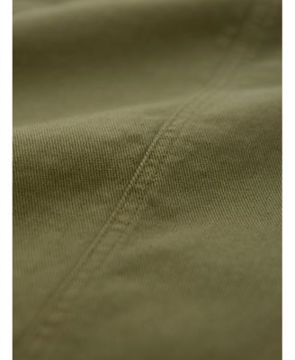 Women's Cotton Twill Midi Skirt