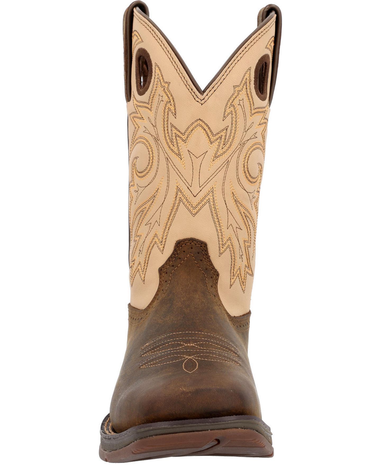 Мужские ботинки Durango Rebel with InsulKul Western Boot, цвет: Кофейный / Молочный — фото 3