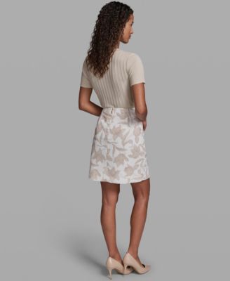 Women's Printed Mini Skirt