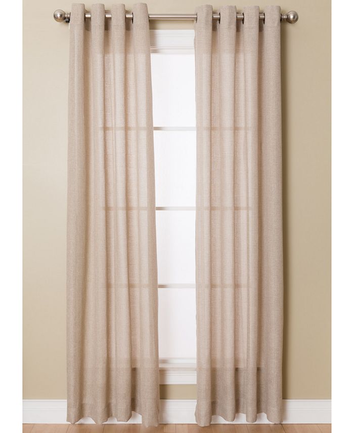 Miller Curtains Flynn 50" x 108" Grommet Panel Macy's