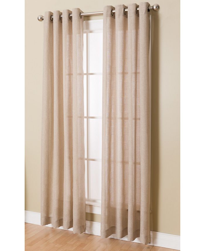 Miller Curtains Flynn 50" x 108" Grommet Panel Macy's