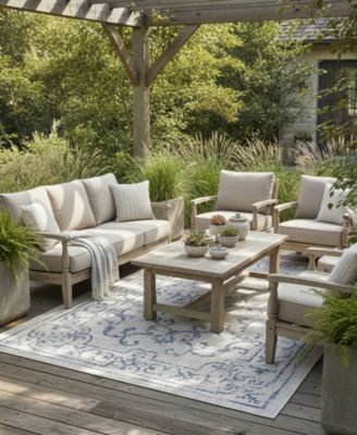 Sunny SUNSH-249 7'9" x 9'9" Outdoor Area Rug