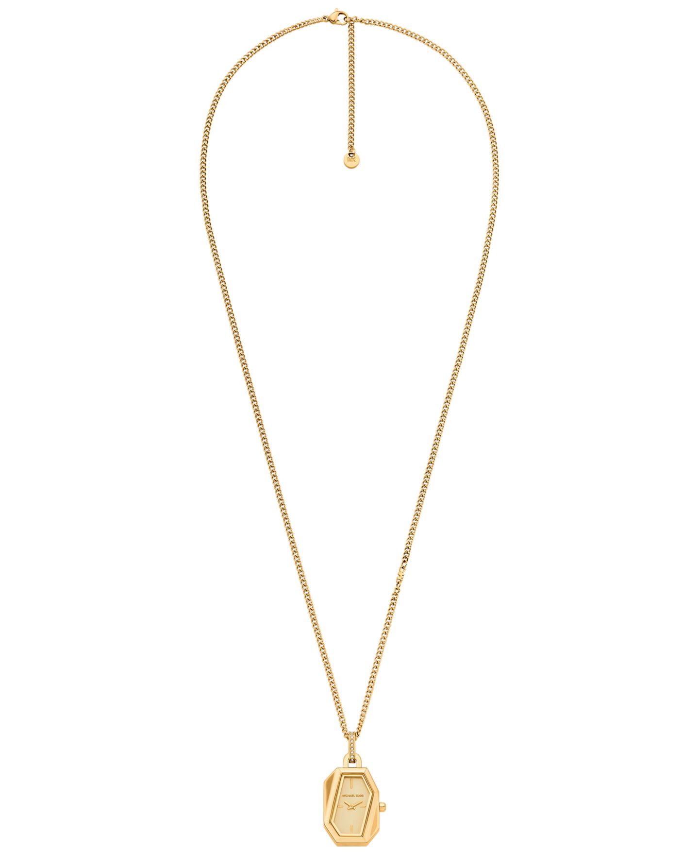 Женские часы Michael Kors Suri Quartz Two-Hand Gold Stainless Steel Pendant Watch 24mm — фото 2