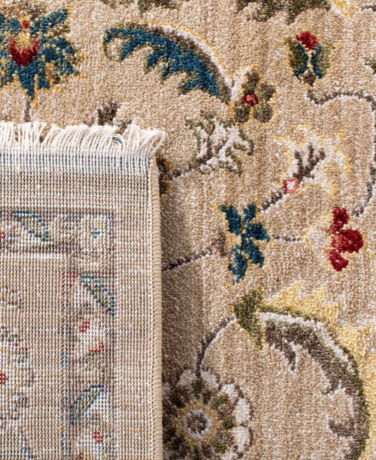 Lauren Ralph Lauren Tristan LRL1299E Beige and Multi 8' X 10' Area Rug