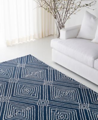 Isabella LRL6608N Indigo 9' X 12' Area Rug