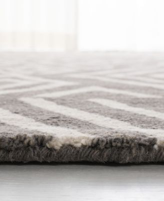 Imani Geometric LRL6609F Sepia 4' X 6' Area Rug