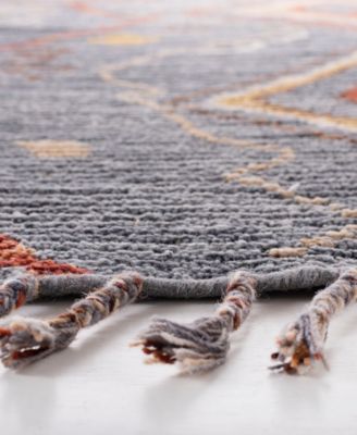 Nahla LRL7544A Denim 4' X 6' Area Rug