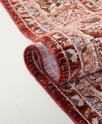 Warwick LRL1310B Oxblood 7'9" X 10' Area Rug