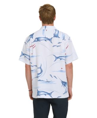 Quiksilver Men's Short-Sleeve Fish On Shirt