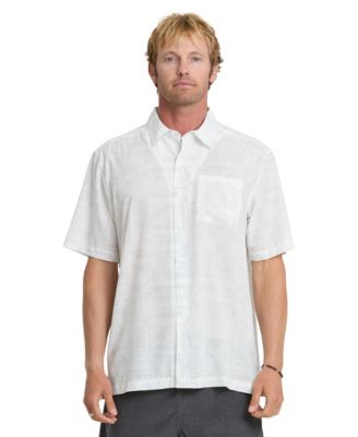 Quiksilver Men's Short -Sleeve Paradise Bay Shirt