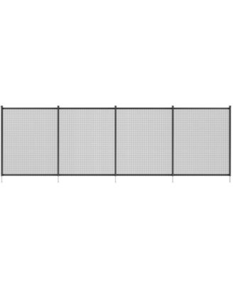 4 x 108 FT Removable Safety Pool Fence With Stainless Steel Legs For DIY Installation