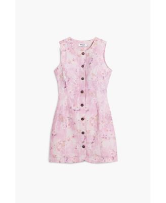 Women's Short dress with buttons