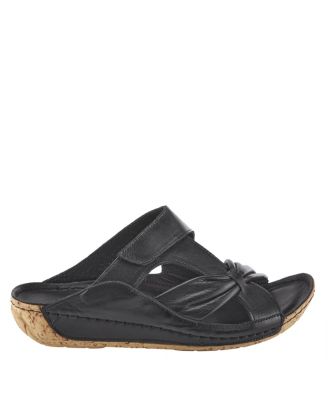 Women's Style Gretta Leather Slide Sandal
