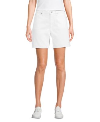 Women's Soft Denim Mid Rise 7" Jean Shorts