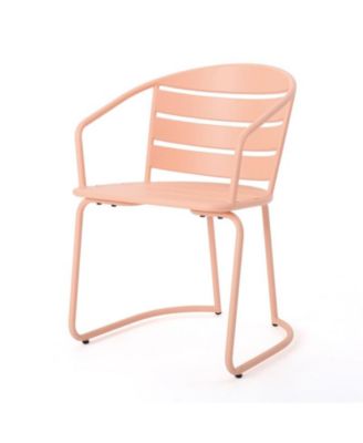 3-Piece Retro Modern Outdoor Bistro Set with Oval Table