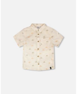 Little Boys Poplin Shirt