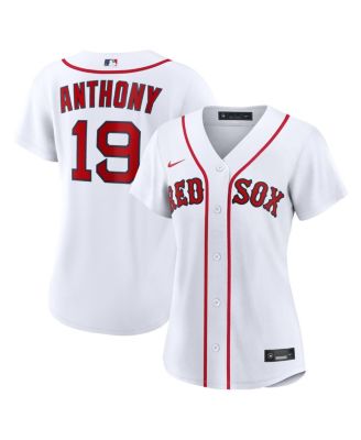 Women's Roman Anthony White Boston Red Sox Home Replica Player Jersey