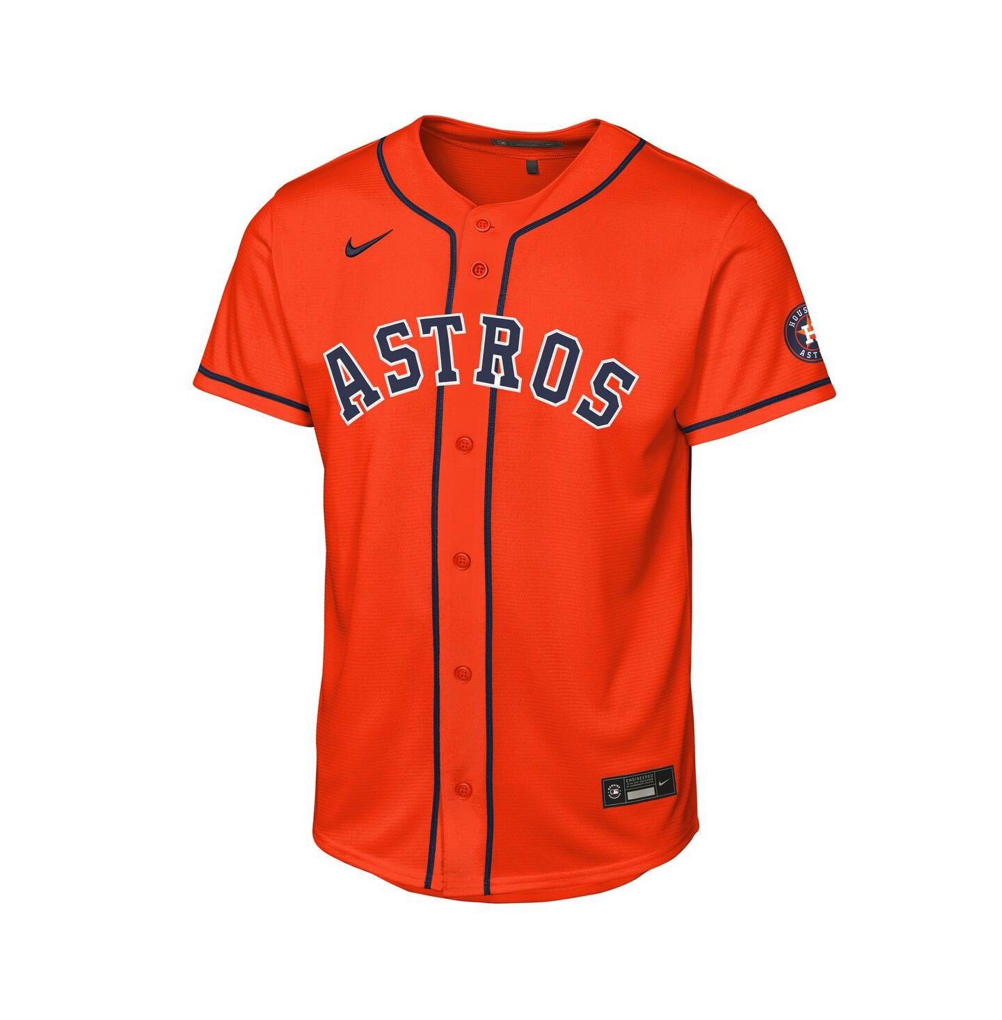 Детское джерси Nike Houston Astros Alternate Stadium, Orange — фото 2