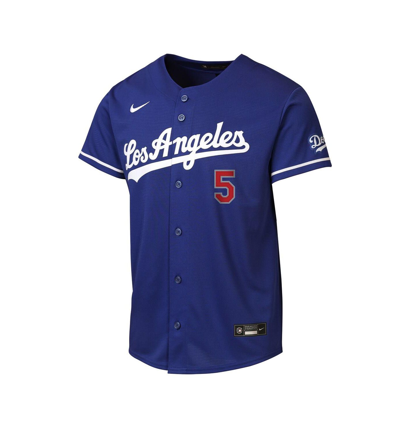 Детская джерси Nike Freddie Freeman Los Angeles Dodgers Alternate Stadium, Royal — фото 2