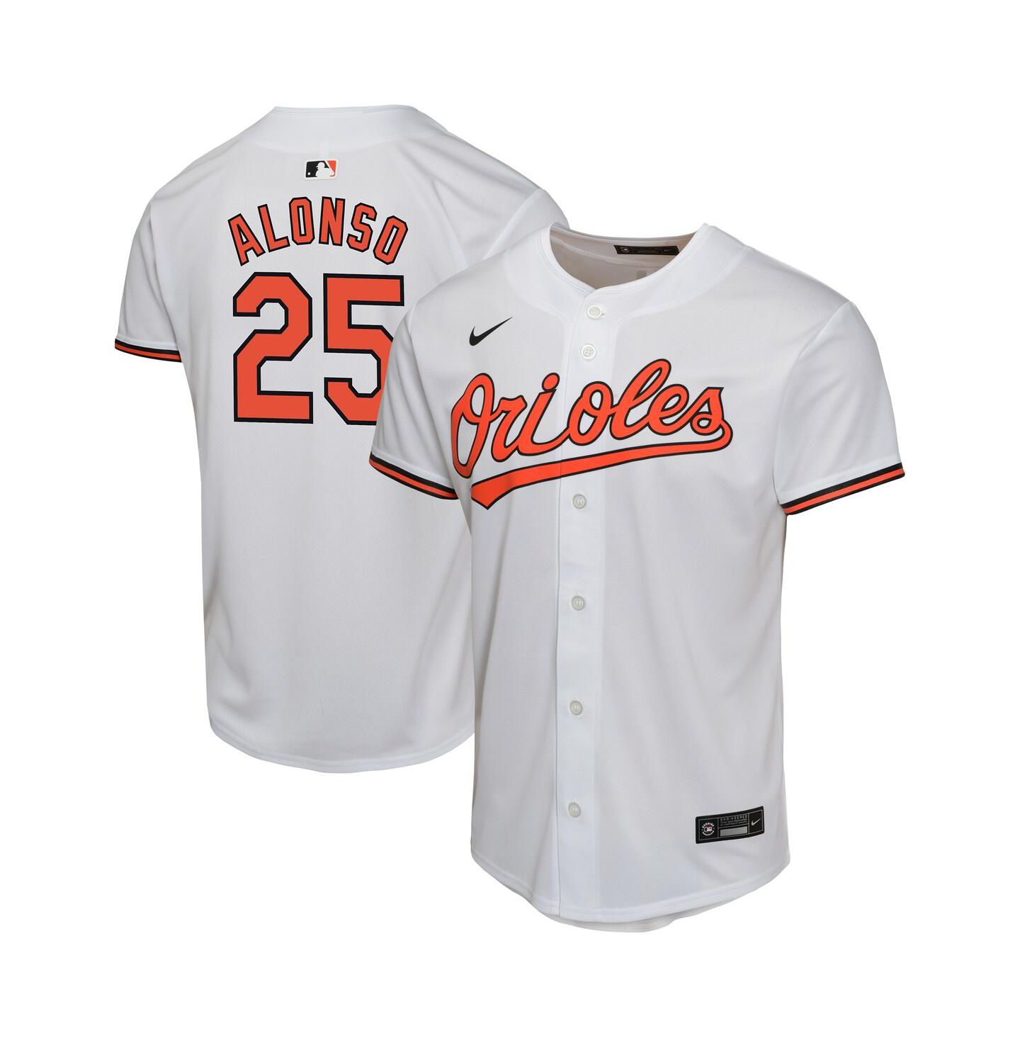 Детское джерси Nike Pete Alonso Baltimore Orioles Game Player, White — фото 1