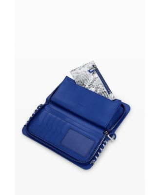 Women's Large wallet with side stitching