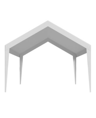 12 x 20 ft Waterproof Carport Replacement Canopy Cover Car Shelter Tarp Frame Not Included