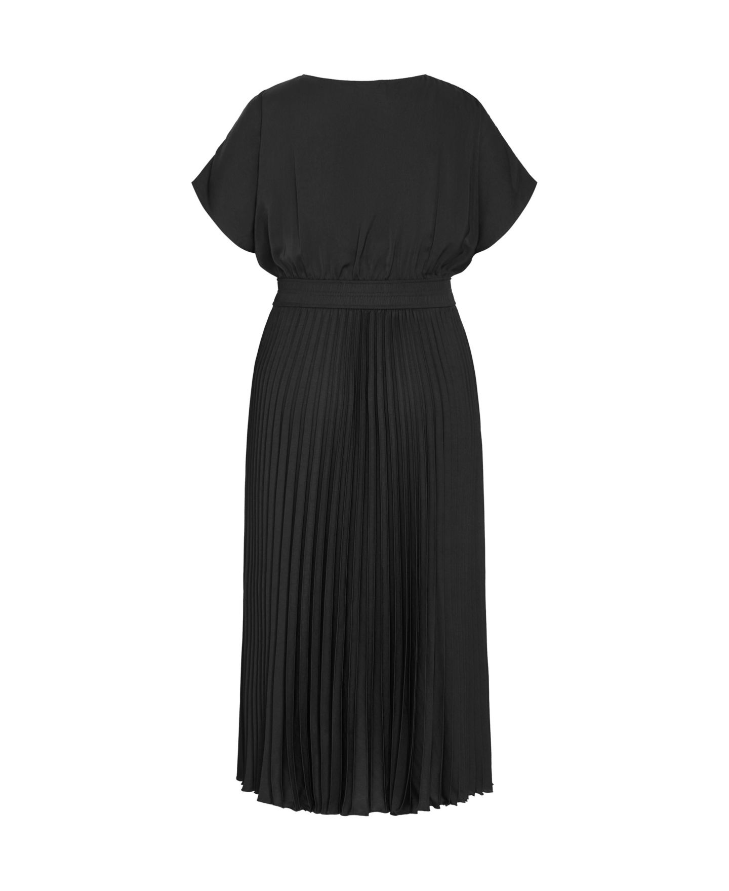 Женское платье CITY CHIC Plus Size Elia Pleat, цвет: Чёрный — фото 5