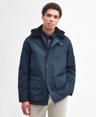 Barbour Men's Ashby Waterproof Hooded Wax Jacket - Macy's