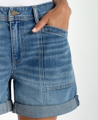 Women's Rolled-Cuff Denim Shorts