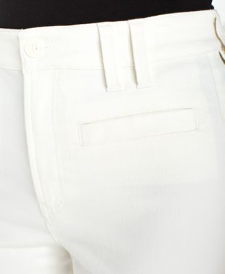 Women's High-Rise Cropped Wide-Leg Pants