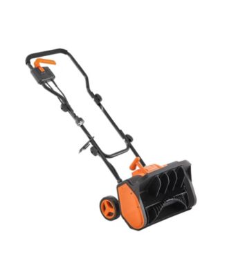 Electric Snow Shovel, 12A 17 inch Corded Snow Shovel, Adjustable Chute for Winter