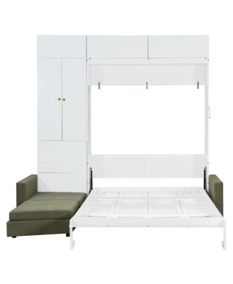 Murphy Bed w/Sofa and Shelves