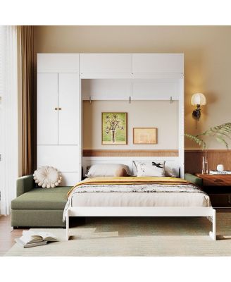 Murphy Bed w/Sofa and Shelves