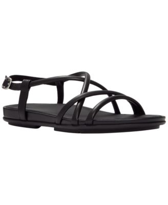 Women's Gracie Leather Strappy Back-Strap Sandals