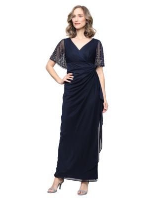navy blue dress for baby girl Women's White A-Line Dresses main image 1