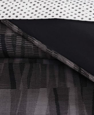 Woven Geo Bed in a Bag 8-Pc. Comforter Set, Queen
